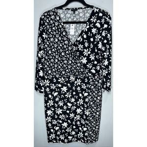 Talbots wrap dress size XL Petite